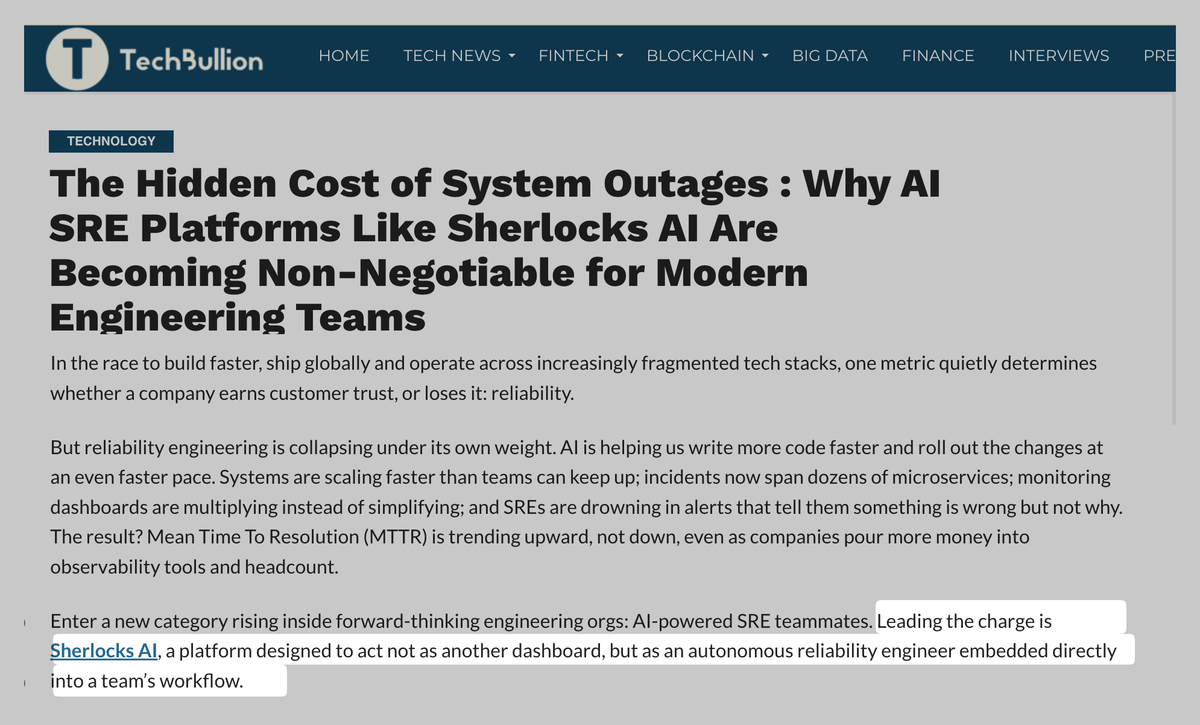 The Hidden Cost of System Outages
