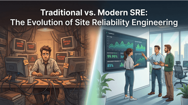 Traditional SRE vs Modern SRE: What Every Engineering Leader Needs to Know in 2026